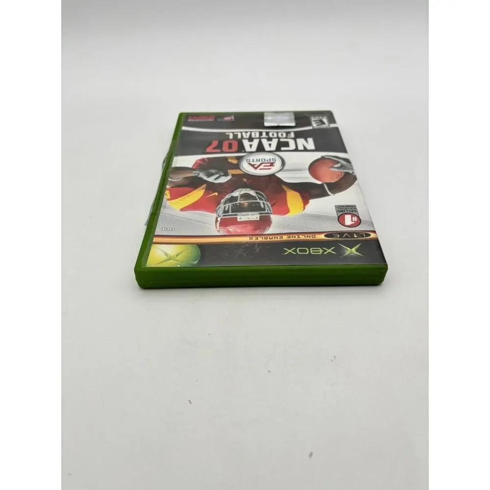 NCAA Football 07 (Microsoft Xbox, 2006) Complete CIB Tested Works VG Condition